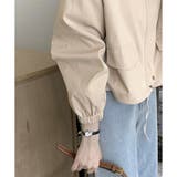 ショート丈ドロストフードジャケット マウンテンパーカー 体型カバー | Dewlily | 詳細画像23 