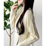 レースドッキングニットワンピース ワンピース ロング丈 | Dewlily | 詳細画像15 