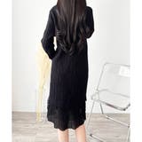 レースドッキングニットワンピース ワンピース ロング丈 | Dewlily | 詳細画像39 