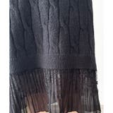 レースドッキングニットワンピース ワンピース ロング丈 | Dewlily | 詳細画像40 