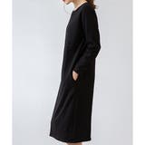 ナチュラルフィット裏起毛ワンピース ロング あったか | Dewlily | 詳細画像12 