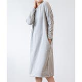 ナチュラルフィット裏起毛ワンピース ロング あったか | Dewlily | 詳細画像22 