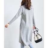 ナチュラルフィット裏起毛ワンピース ロング あったか | Dewlily | 詳細画像23 