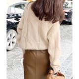 ざっくり編みケーブル風ニット レディース 秋冬 | Dewlily | 詳細画像11