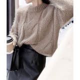 ざっくり編みケーブル風ニット レディース 秋冬 | Dewlily | 詳細画像23