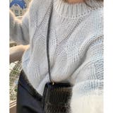 ざっくり編みケーブル風ニット レディース 秋冬 | Dewlily | 詳細画像28