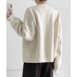 シンプルボタンニットカーディガン レディース 春秋冬 | Dewlily | 詳細画像17