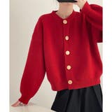 シンプルボタンニットカーディガン レディース 春秋冬 | Dewlily | 詳細画像23