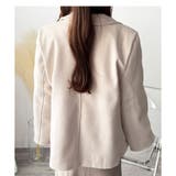 ショート丈ダブルボタンコート レディース 秋冬 | Dewlily | 詳細画像24 