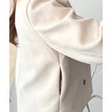 ショート丈ダブルボタンコート レディース 秋冬 | Dewlily | 詳細画像26 