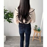 セーラー風配色リボンブラウス レディース シャツ | Dewlily | 詳細画像16 