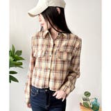 クロップド丈チェックシャツ レディース トップス | Dewlily | 詳細画像19 