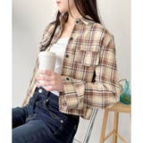 クロップド丈チェックシャツ レディース トップス | Dewlily | 詳細画像21 