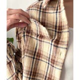 クロップド丈チェックシャツ レディース トップス | Dewlily | 詳細画像27 