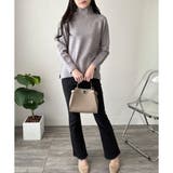 ソフトタッチハイネックニット レディース 長袖 | Dewlily | 詳細画像18 