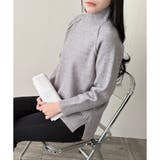 ソフトタッチハイネックニット レディース 長袖 | Dewlily | 詳細画像20 