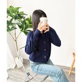 ソフトニットカーディガン レディース 羽織 | Dewlily | 詳細画像20 