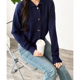 ソフトニットカーディガン レディース 羽織 | Dewlily | 詳細画像3 