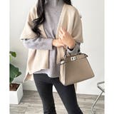 ポンチョ風ニットカーディガン レディース 羽織 | Dewlily | 詳細画像11 