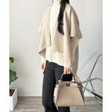 ポンチョ風ニットカーディガン レディース 羽織 | Dewlily | 詳細画像12 