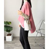 ポンチョ風ニットカーディガン レディース 羽織 | Dewlily | 詳細画像19 