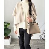 ポンチョ風ニットカーディガン レディース 羽織 | Dewlily | 詳細画像6 