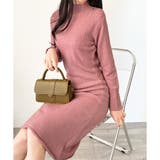 スカラ編み風ニットワンピース レディース ロング丈 | Dewlily | 詳細画像20 