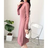 スカラ編み風ニットワンピース レディース ロング丈 | Dewlily | 詳細画像22 