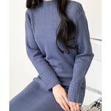 スカラ編み風ニットワンピース レディース ロング丈 | Dewlily | 詳細画像25 