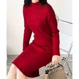 スカラ編み風ニットワンピース レディース ロング丈 | Dewlily | 詳細画像31 