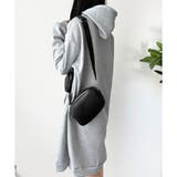 スウェットパーカーワンピース レディース 裏起毛 | Dewlily | 詳細画像18 