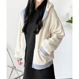 スウェットパーカーワンピース レディース 裏起毛 | Dewlily | 詳細画像20 