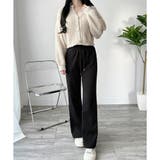 スウェットフレアパンツ レディース 裏起毛 | Dewlily | 詳細画像15 