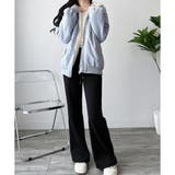 スウェットフレアパンツ レディース 裏起毛 | Dewlily | 詳細画像16 