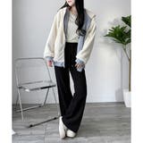 スウェットフレアパンツ レディース 裏起毛 | Dewlily | 詳細画像18 