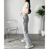 スウェットフレアパンツ レディース 裏起毛 | Dewlily | 詳細画像25 