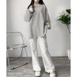 スウェットフレアパンツ レディース 裏起毛 | Dewlily | 詳細画像27 