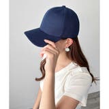 ネイビー | シンプル無地キャップ レディース ヨガ | Dewlily