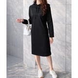 フード付きIラインロングワンピース レディース カジュアル | Dewlily | 詳細画像10