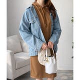 フード付きIラインロングワンピース レディース カジュアル | Dewlily | 詳細画像16