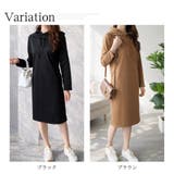 フード付きIラインロングワンピース レディース カジュアル | Dewlily | 詳細画像5