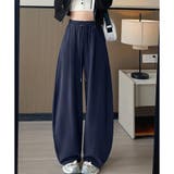 ウエストゴムワイドイージーパンツ レディース カジュアル | Dewlily | 詳細画像24