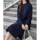 ロングスリーブTシャツワンピース レディース カジュアル | Dewlily | 詳細画像2