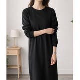 ロングスリーブTシャツワンピース レディース カジュアル | Dewlily | 詳細画像20