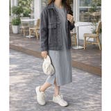 ロングスリーブTシャツワンピース レディース カジュアル | Dewlily | 詳細画像3