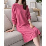 ロングスリーブTシャツワンピース レディース カジュアル | Dewlily | 詳細画像32