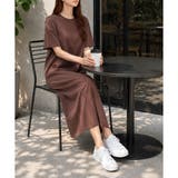 ゆるTシャツロングワンピース レディース カジュアル | Dewlily | 詳細画像25