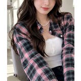チェック柄長袖シャツ レディース カジュアル | Dewlily | 詳細画像23 