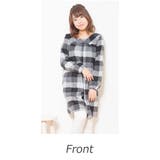 チェックビエラ前切り替えワンピース | Amulet | 詳細画像10