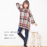 チェックフレアスリーブワンピース | Amulet | 詳細画像2